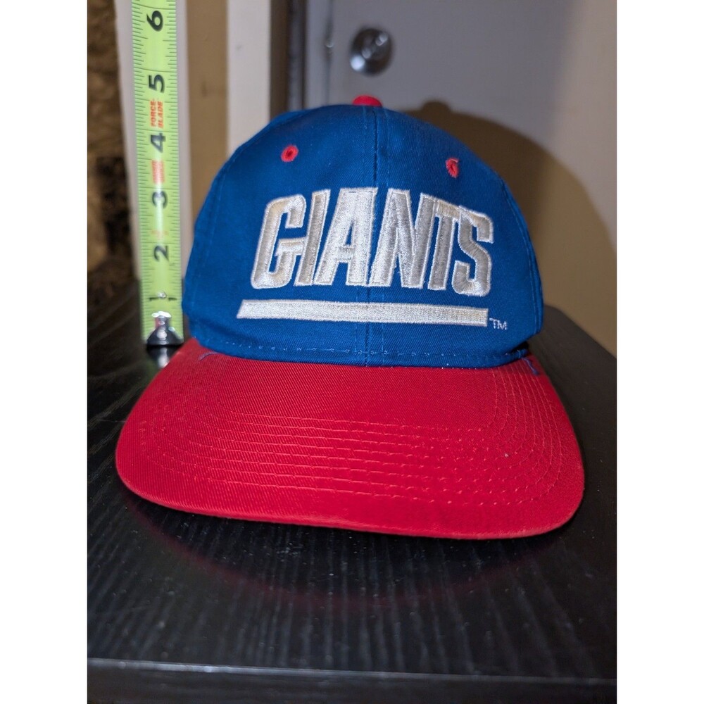Vintage 90s New York Giants Sports Specialties Back Script Snapback Hat Cap NFL
